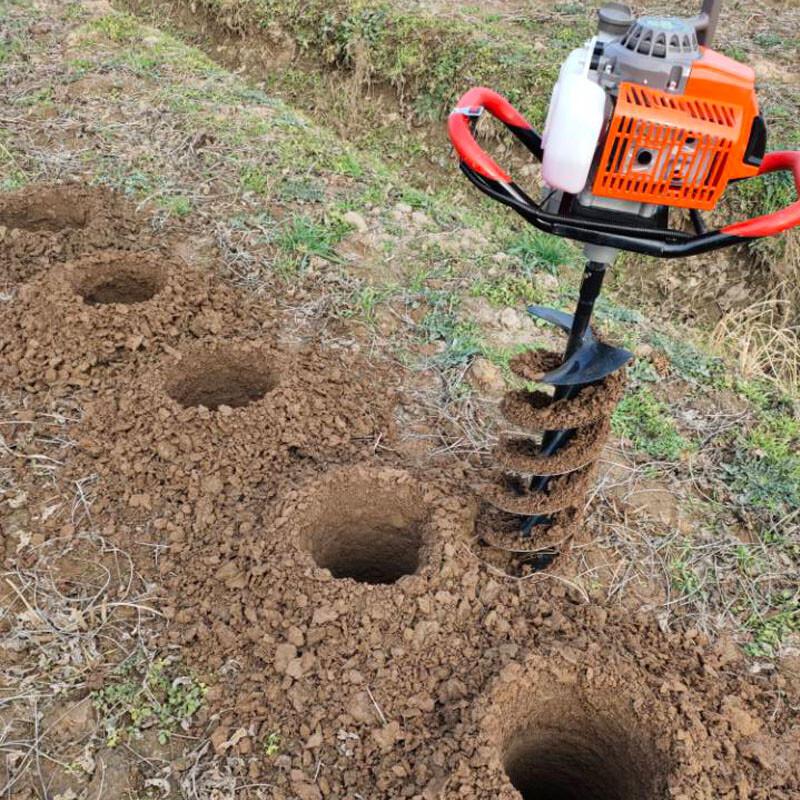 挖坑機地鉆操作技術要領